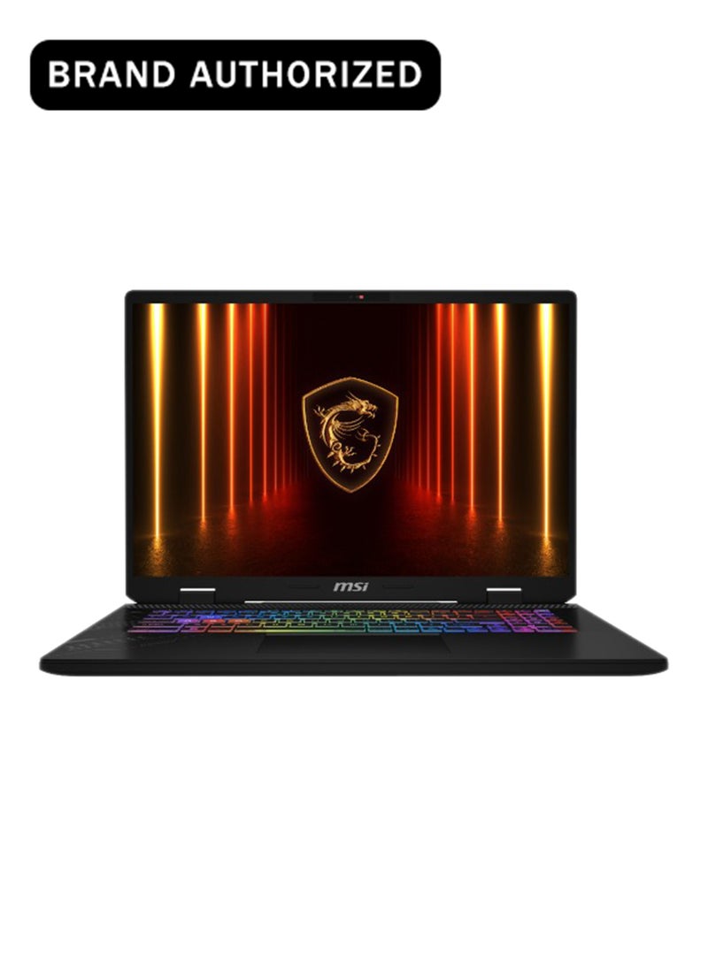 إم اس أي Crosshair Laptop With 17-Inch QHD Display,Core Ultra 9 275HX Processor/32GB RAM/1TB SSD/NVIDIA® GeForce RTX 5060 Graphics/Windows 11 Home Cosmos Gray - Image 1