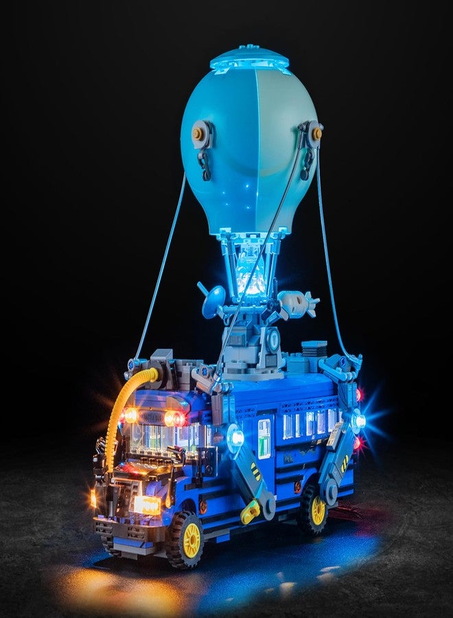 Vaodest مصباح LED من Vaodest لمجموعة Lego Battle Bus 77073، تصميم وتكوين متوافق مع الموديل 77073 (مصباح LED فقط، وليس مجموعة مكعبات البناء). - Image 1