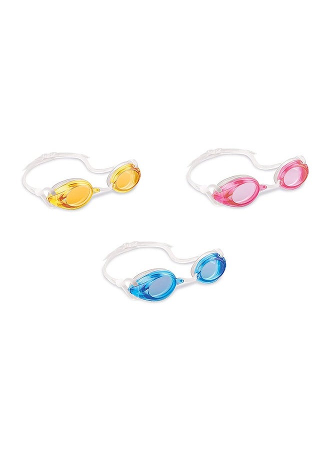 INTEX Aqua Flow Swimming Goggles 8+ Years, 55684 - Assorted  - Image 5