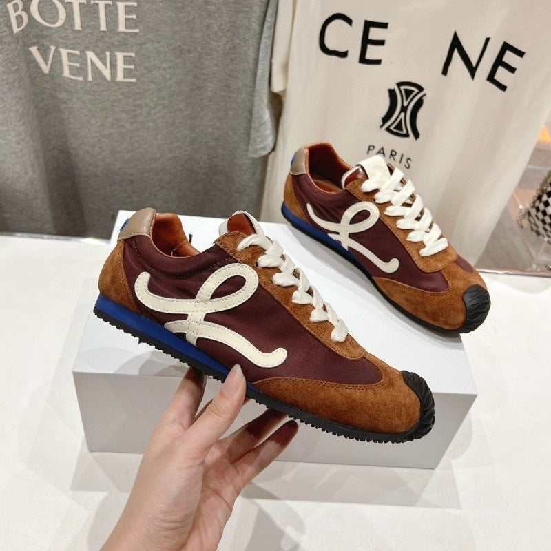 2025 Early Spring New Balet Runer2.0 Couple Style Asymmetric Toe Ballet Sneakers Forrest Gump Shoes Trend - Image 1