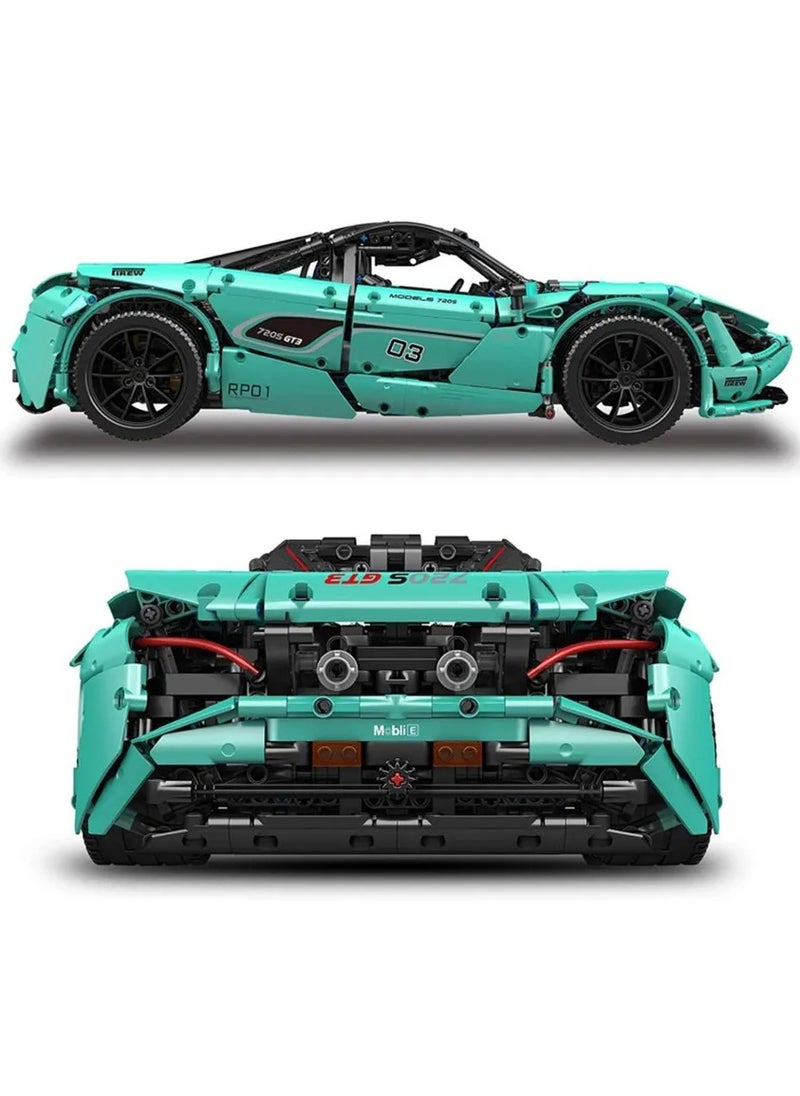 mould king toy car，Speed Champion Building Kits，Sports Car Building Model, 3188 pieces Automobile toys car building block model set, Children's toys building, Gifts for adults, boys and girls, Display and collection model ornaments, 13167  - Image 4