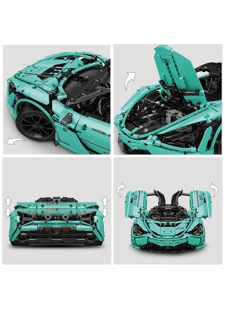 mould king toy car，Speed Champion Building Kits，Sports Car Building Model, 3188 pieces Automobile toys car building block model set, Children's toys building, Gifts for adults, boys and girls, Display and collection model ornaments, 13167  - Image 5