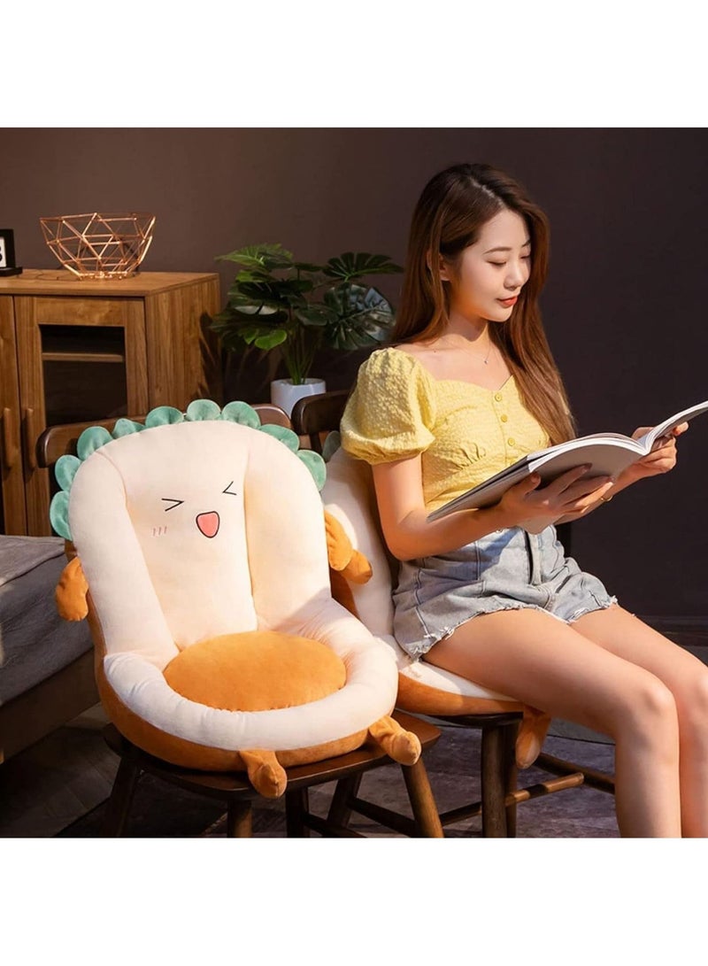 DubaiGallery Floor Cushion, Zabuton Style, Back Cushion, Seat Mat, Reading Cushion, Reading Pillow, Rest Cushion, Seat Cushion, Backrest, Cute, For Chairs, Cars, Offices, Home Work, Telework, Hotels, Gift  - Image 3