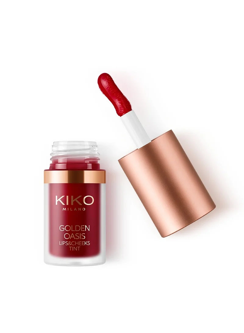 كيكو ميلانو GOLDEN OASIS LIPS & CHEECK TINT - 01 Lady In Red