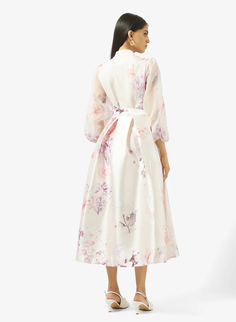 Khizana Floral  Print Dress