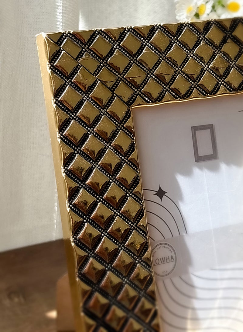 لوحة إطار صور طاولة مزخرف بظهر من خشب مضغوط مع حامل مدمج وواجهة أكريليك - Image 3