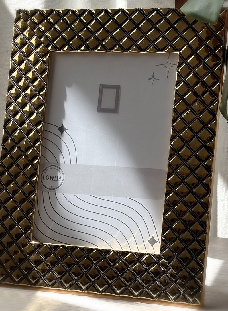 لوحة إطار صور طاولة مزخرف بظهر من خشب مضغوط مع حامل مدمج وواجهة أكريليك - Image 2