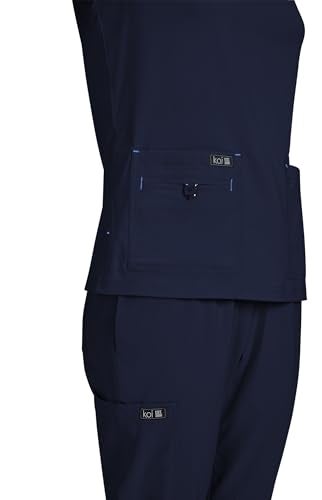 KOI Basics 373 Women's Becca Top (Navy, 2X-Large) - Image 3