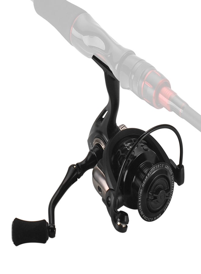 Lizard 13+1 Ball Bearings Spinning Reel 1000-6000 Series Lightweight Hollow Carp Fishing Reel - Image 2
