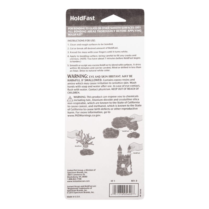 Instant Ocean HoldFast Epoxy Stick, Fish Safe 4 oz - Image 2