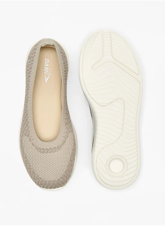داش Textured Slip-On Sports Shoes