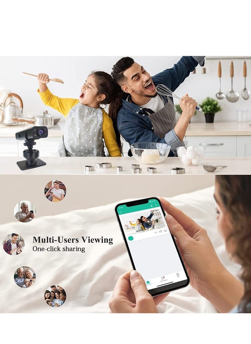 GULFLINK WK13 Mini Wireless Wi-Fi Remote Monitor Camera Home security IP Camera Smart  - Image 4