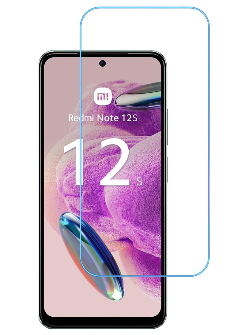 ACLIX Antistatic ESD Dustproof Premium Quality High Definition Clear Tempered Glass Screen Protector Designed For Xiaomi Redmi Note 12S - Image 1