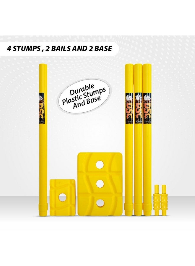 DSC مجموعة كريكيت بلاستيكية DSC فينيكس - مثالية للتنس وكريكيت الجلي والملعب، الحجم - 2 - Image 4