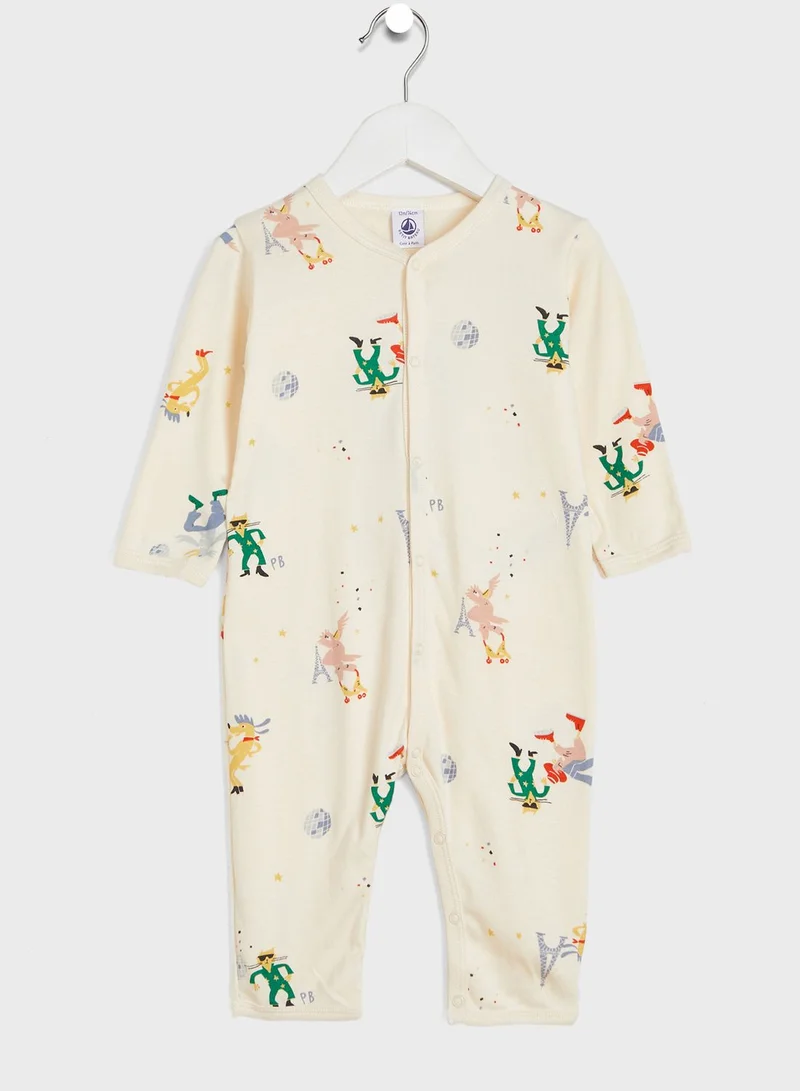 Petit Bateau Infant Printed Onesies