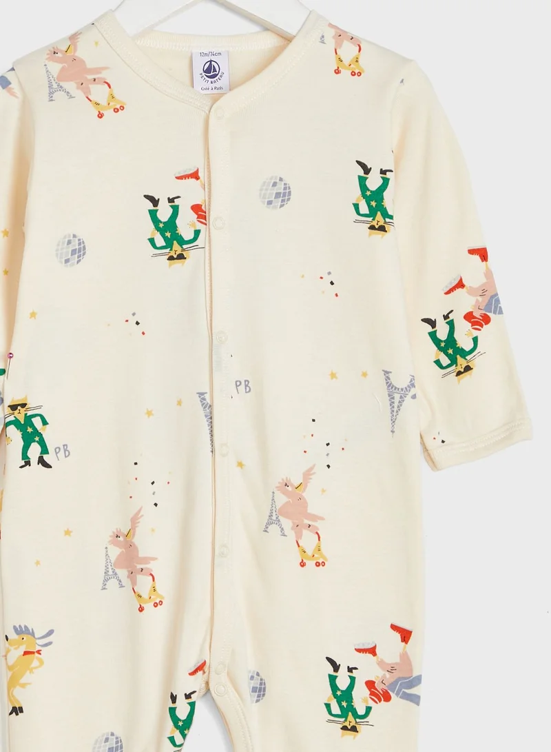 Petit Bateau Infant Printed Onesies