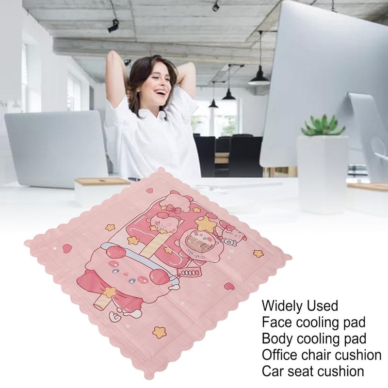 klarako Cooling Gel Seat Cushion,Cooling Mat for Summer,Reusable Soft Chair Pad for Car Office Home,Body Cooling Cushion for Adult - Image 3