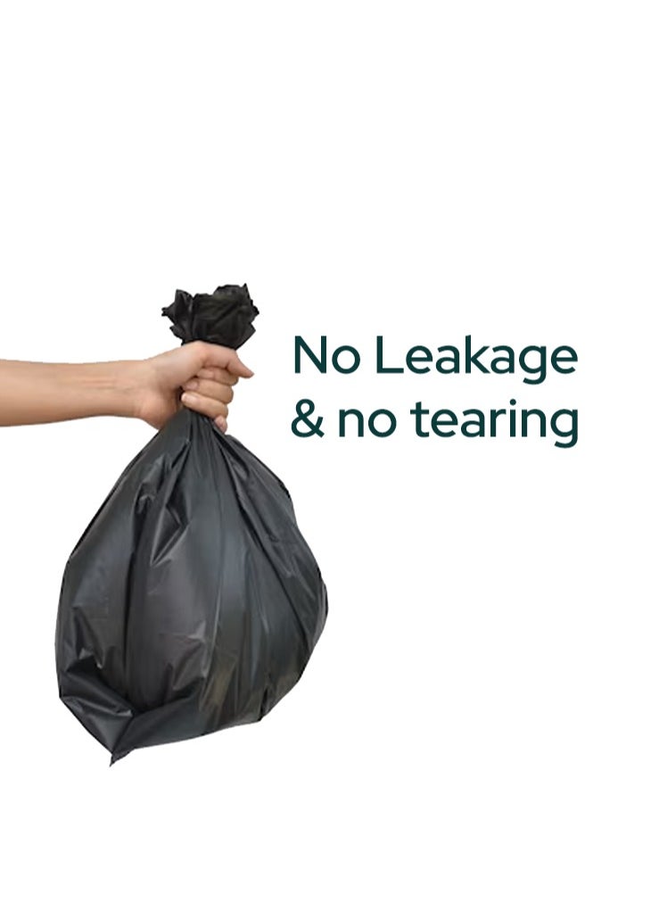 Nure Nure, Bio-Degradable Purity In Disposal Garbage Bag,10 Gallons , 30 Pcs, 54cmx60cm,Pack of 3  - Image 2