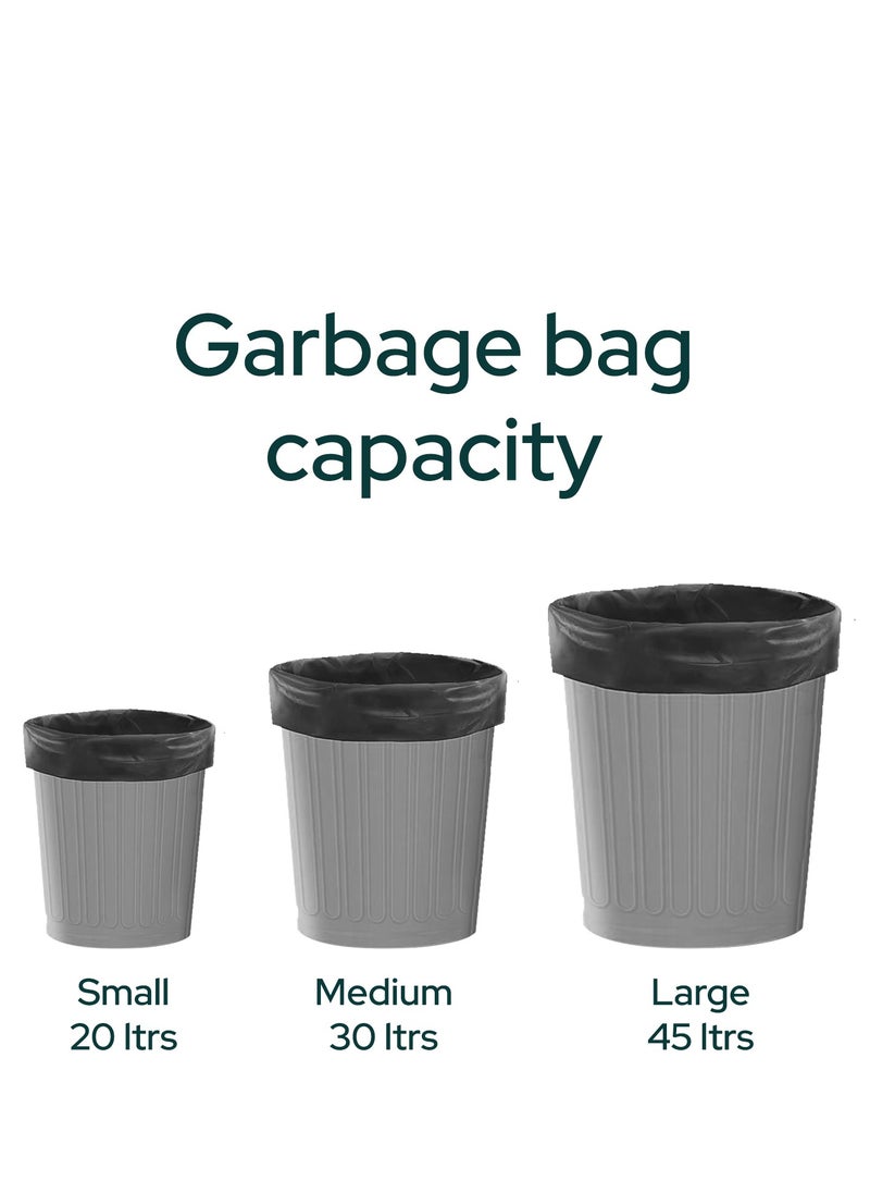 Nure Nure, Bio-Degradable Purity In Disposal Garbage Bag,10 Gallons , 30 Pcs, 54cmx60cm,Pack of 3  - Image 5
