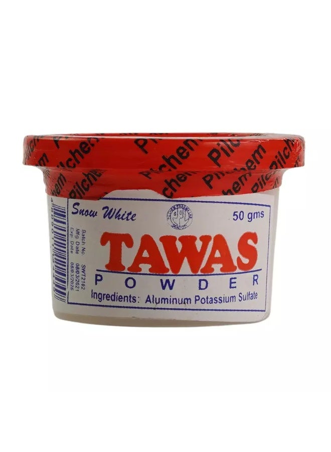 Snow White Tawas Powder Red 50g - Image 2