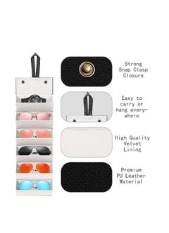 Sunglasses Organizer Case,Sunglasses Travel Case,Glasses Organizer with 6 Slots,Travel Sunglasses Organizer(Black) - pzsku/Z6EEF35BA1CEF00EFA471Z/45/_/1731590764/a1ee3360-e778-471a-a4f9-e8b8ac39511a