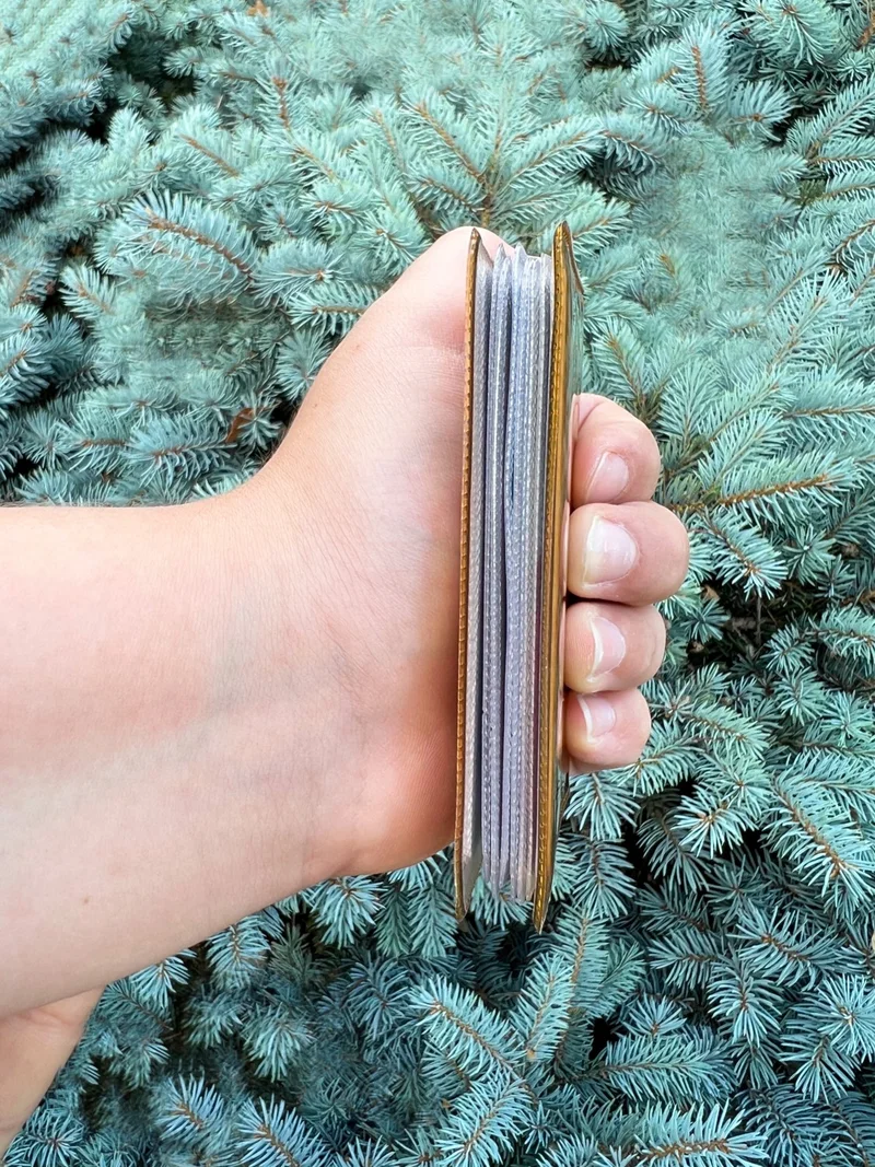 جيمبو Neon Transparent Wallet Card Holder New Generation Minimalist Wallet