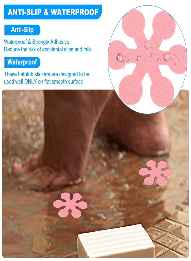 PATIKIL Bathtub Non Slip Stickers 3.15x3.15 Inch, 24 Pack Snowflake Safety Shower Floor Anti Slip Stickers with Adhesive Decals Scraper for Bath Tub Shower Floor Stair, Black - Image 5