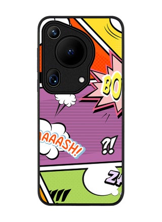 Rugged Black edge case for Huawei Pura 70 Ultra, Slim fit Soft Case Flexible Rubber Edges Anti Drop TPU Gel Thin Cover -  Comic Strip - pzsku/Z6EEF43802D997DB21A57Z/45/_/1725356174/1ac76b36-01e3-4138-89b1-c7e940a10512