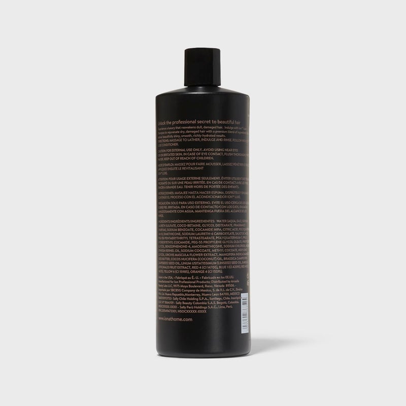 ion Luxe Shampoo, Hydrating, Premium Oil Blend, Strengthening, Dry, Damaged Hair - Image 4