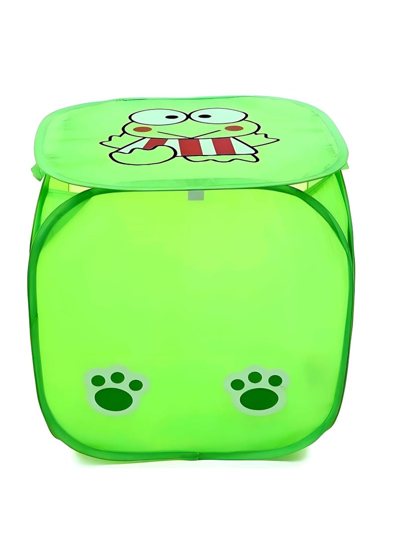 null - Foldable Children'S Toy Storage Basket In Multiple Colors - Storing Toys And Balls - One Large Piece - Image 1