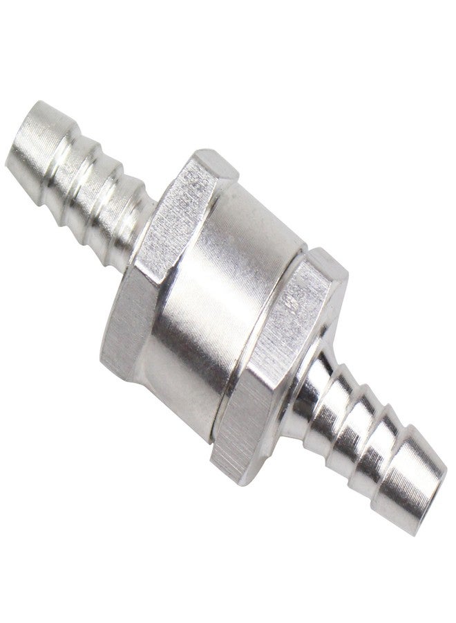 DYWISHKEY 6mm 1/4" Fuel Non Return One Way Check Valve Petrol Diesel Aluminium Alloy - Image 1