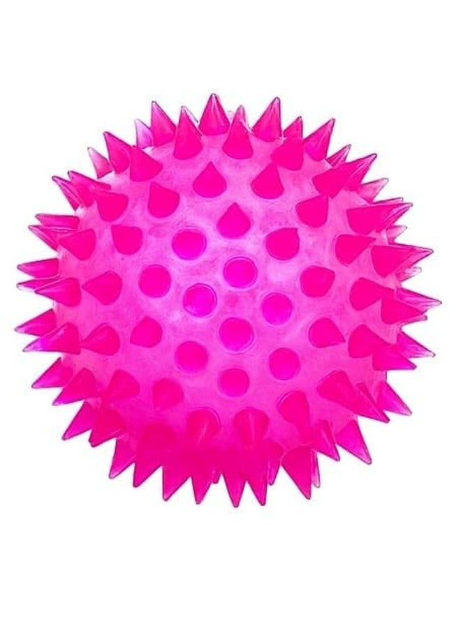 INDIAN FUN ZONE Durable Spiky Sensory Bounce Ball for Kids (3-Inch,) | Soft Rubber Play Ball with Fun Texture | Safe for Indoor & Outdoor Play Packof 2 Colours May Vary as per Stock Available - Image 5
