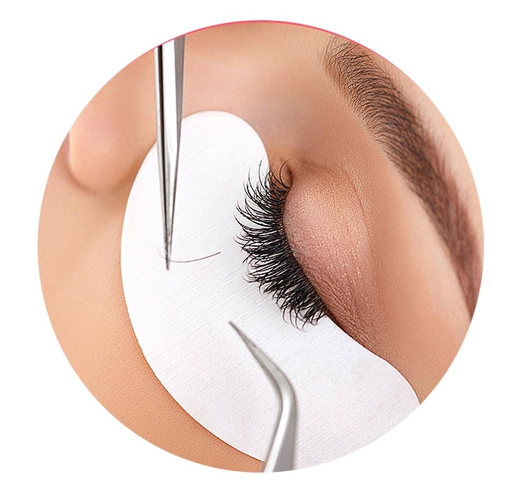 Eyelash Extension Practice Kits , DIY Lashes Training Kits Eyelash Extension Kit with Professional Makeup Tools 16pcs - Image 2