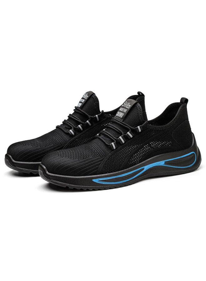 Old housekeeper Old Steward Summer Breathable Lightweight Steel Toe Anti-Smashing Anti-Piercing Work Safety Shoes 360 40 - Image 5