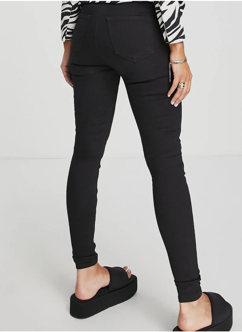 TOPSHOP High Waist Skinny Jeans