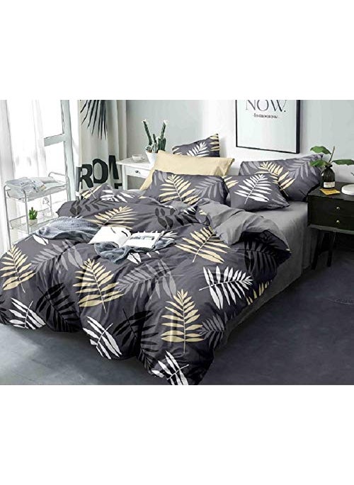 Laying Style Laying Style Soft Glace Cotton King Size Duvet CoverSize 225x250 cm II Razai Cover II Quilt Cover for Double Bed Size with Zipper Dohars Color Set of 1 PieceMulticolor  - Image 2