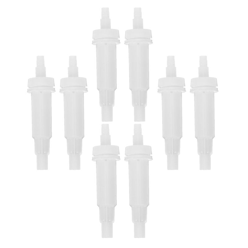 8pcs Liquid Soap Dispenser Pump: Bottle Tube Refillable Bottle Press Replacement Accessories For Kitchen Sink Bathroom - Image 1