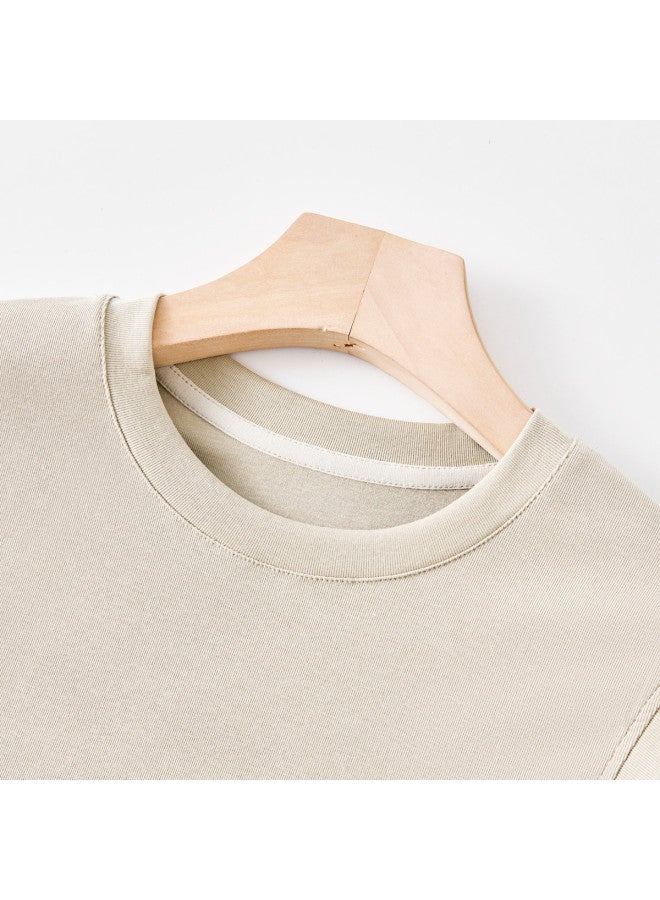 PLANDOO Short Sleeve T-Shirt For Women, Autumn High-End Style Small Flutter Sleeve Top, Can Be Worn As Innerwear Or Outerwear - Image 3