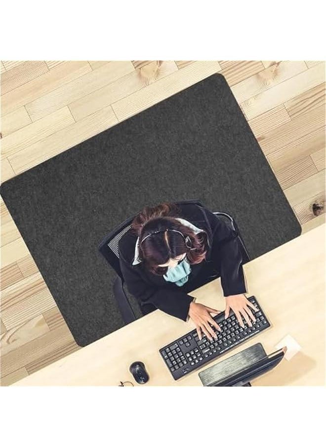 TRASSLE Office Chair Mat for Rolling Chairs Large Anti-Slip-Recyclable Material Computer Chair Mat Rug for Office/Home  - Image 1