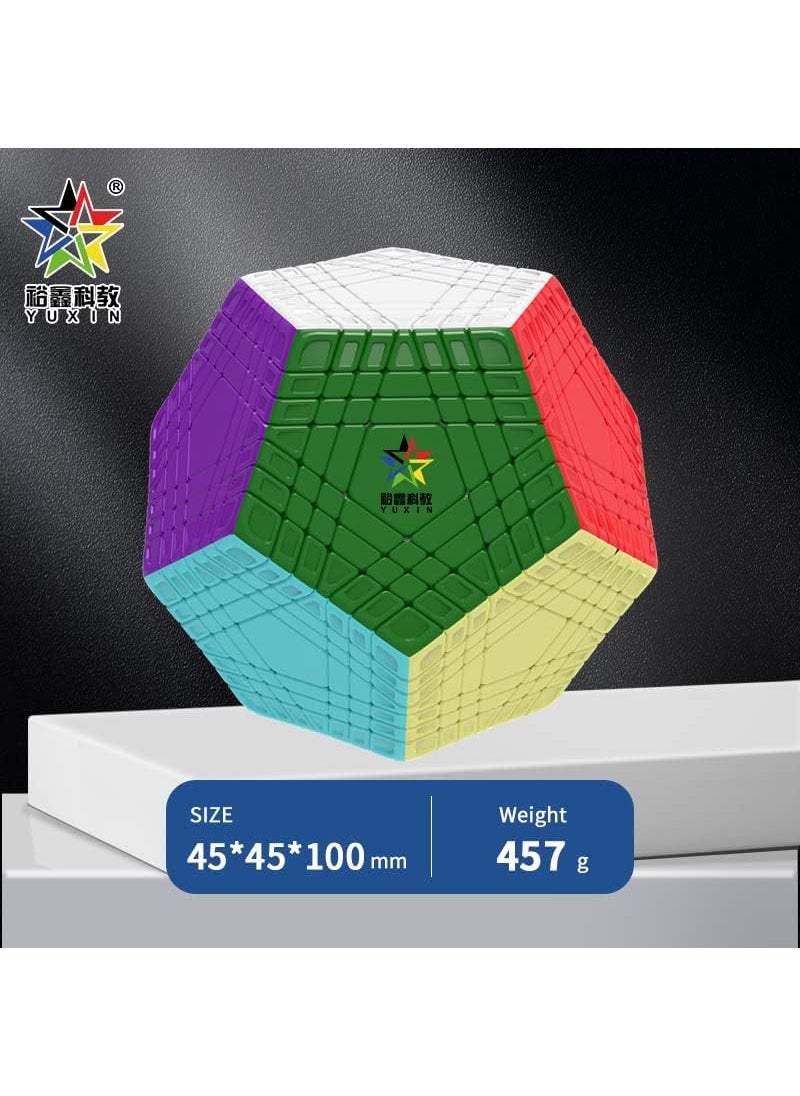 CuberSpeed Yuxin Teraminx stickerless Magic Cube 7x7x7 12Sided Puzzle Terminx Puzzle Gigaminx 7x7 Megaminx Speed Cube