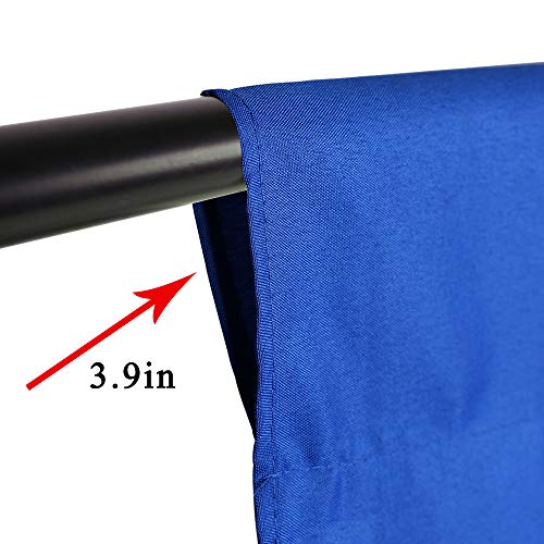 GFCC 6FT x 10FT Royal Blue Backdrop Background Blue Photo Background Photography Backdrop for Photoshoot Screen for Video Recording Picture - Image 3