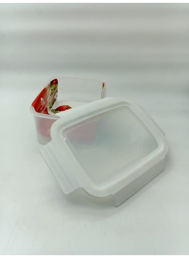 Genaric وعاء تخزين طعام محكم الإغلاق - خالٍ من مادة BPA، آمن للاستخدام في الميكروويف والفريزر