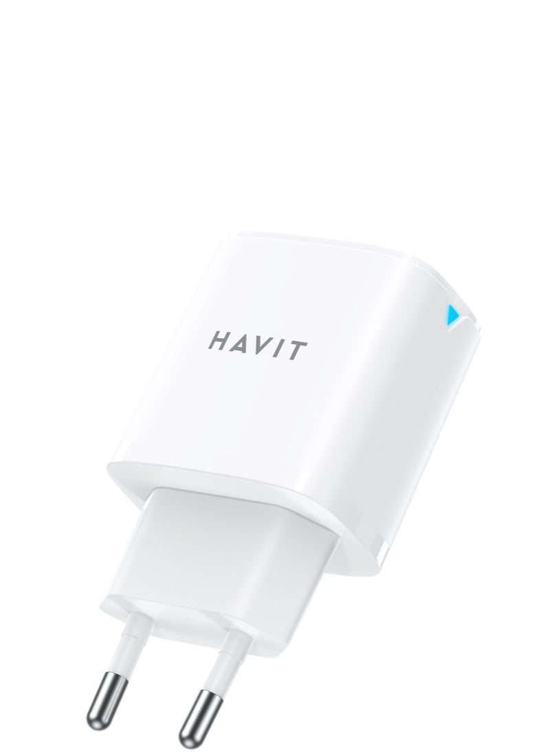 havit - Havit Wall charger 22.5Watt St922 output 22.5 Watt, Support VOOC; Compatible with Oppo, Realme One Plus, with Type A to USB C VOOC Cable - Image 1