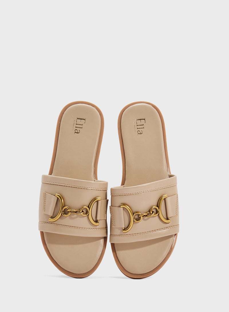 ELLA Ladies Flat Sandal - Image 4