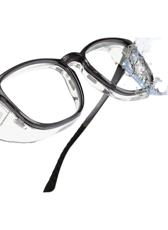 Boshide Anti-Fog Goggles For Men And Women, Moisture-Proof, Pollen-Proof, Postoperative Protection, Post-Cataract Surgery Special Glasses, Transparent Black - Image 1