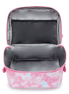 kipling Miyo Insulated Medium Kids School Lunch Bag with Trolley Sleeve Garden Clouds  - Image 5