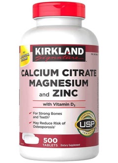 Kirkland Signature Kirkland Signature Calcium Citrate 500mg (500 Tablets)  - Image 1