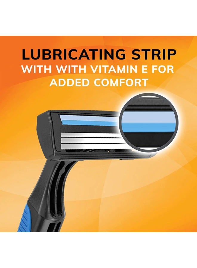 Bic Comfort 3 Disposable Razors, Long-Lasting 3-Blade Razors for Men, Perfect razors Designed for Smooth and Comfortable Shave, 24-Count - Image 4