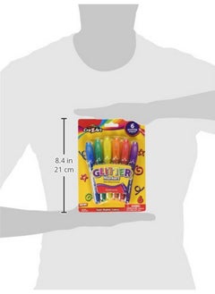 Cra-Z-Art Glitter Markers, 6 Count (10050)  - Image 2