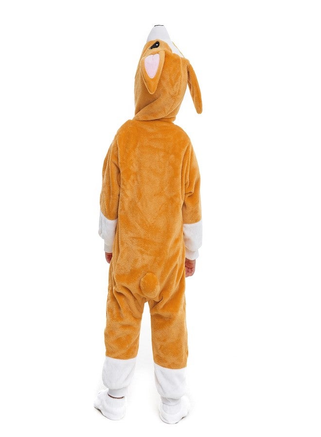 HSCTEK Toddler Corgi Costume, Baby Dog Costume Infant Boys Girls, Newborn Animal Halloween Costume Kids 4T - Image 5